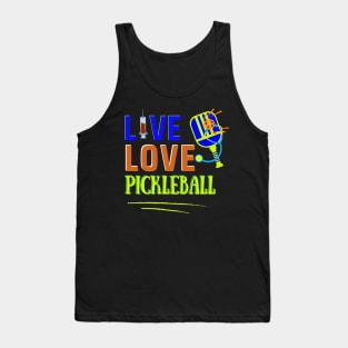 Pickleball player nurses health doctors Tank Top